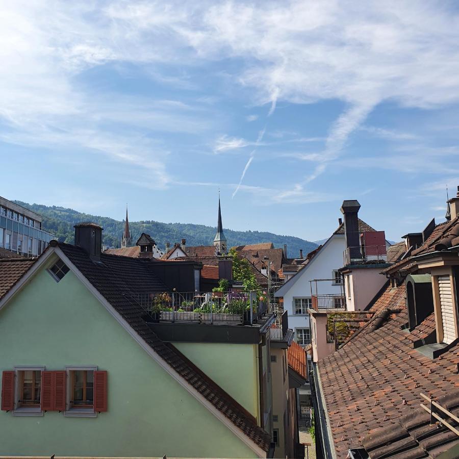 Airhome Zug Neugasse Stadtzentrum Luaran gambar